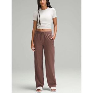 Lululemon Luxtreme Mid-Rise Straight-Leg Trouser Dark Oxide Size S $128